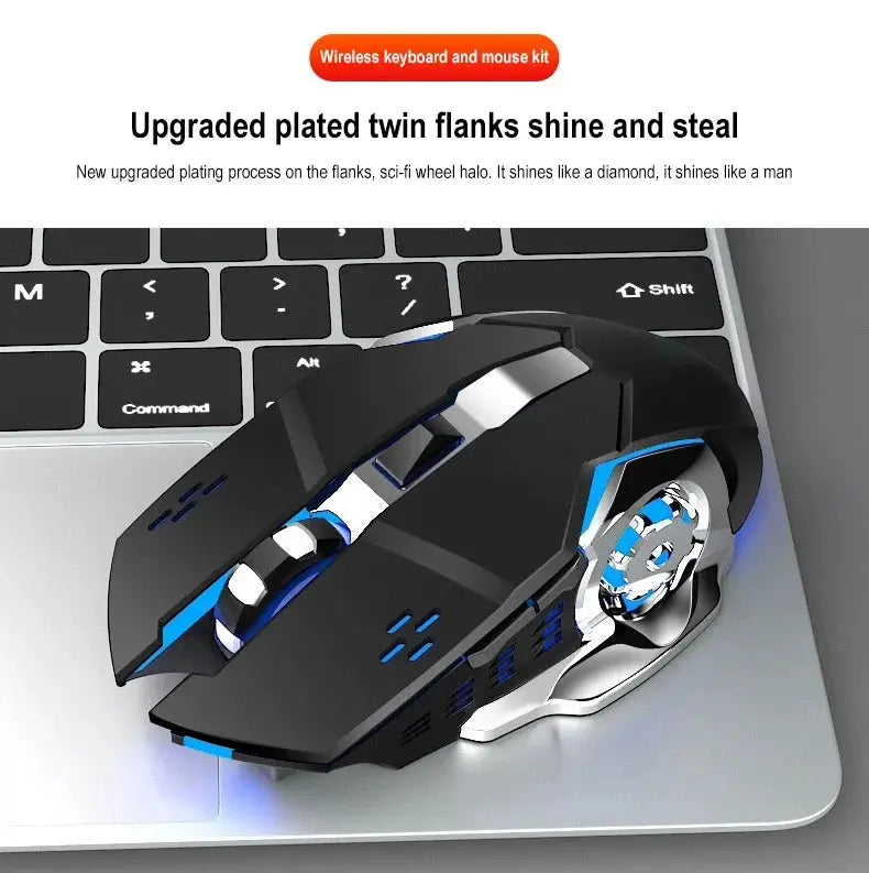K680 Rechargeable 2.4G wireless keyboard and mouse suite Gaming computer Office esports Magic Remotes