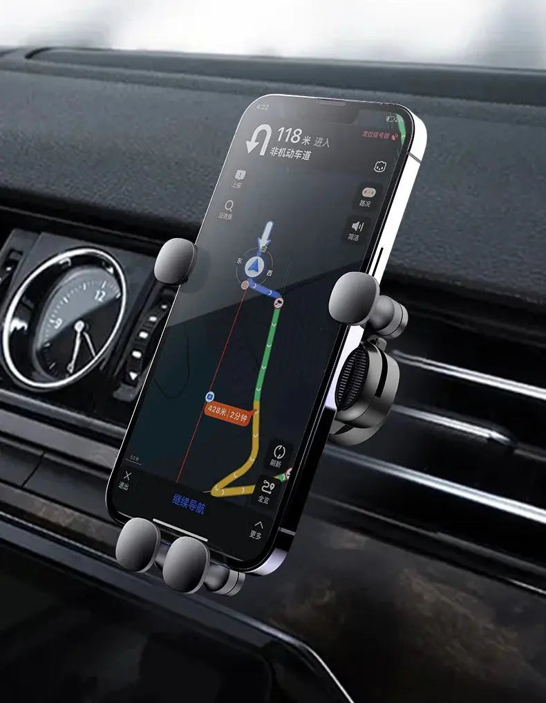 Car Phone Holder 10-Inch Screen Fixed Base For Peugeot 3008 4008 2021-2023 Wireless Charging Support Car Mobile Phone Mounts - Magic Remotes
