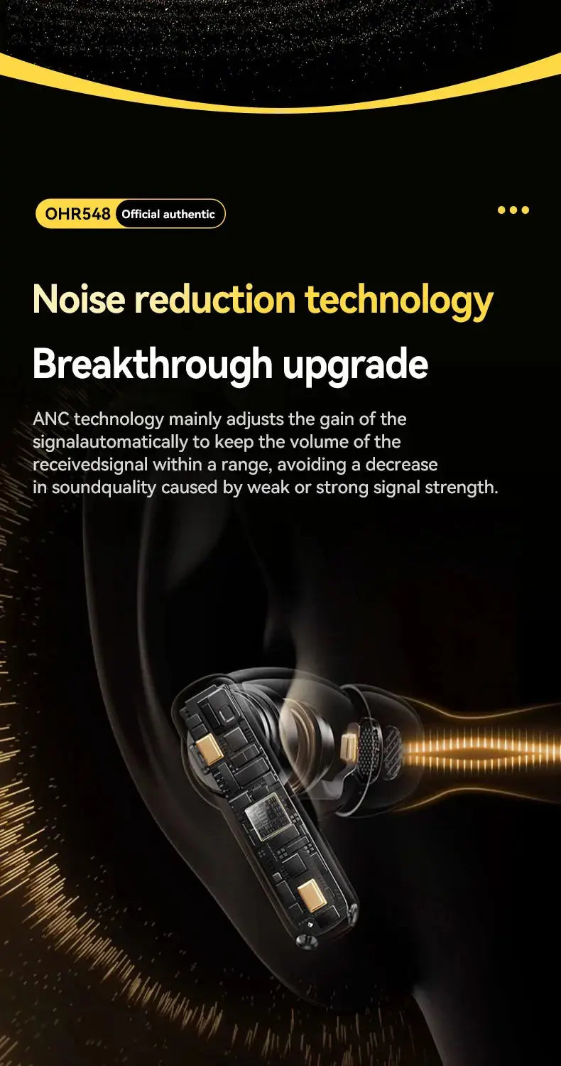 Acer Ohr548 Wireless Bluetooth Headphones with In-Ear Design, Anc Call Noise Reduction, Charging Case, Stereo Sound Effect, Low Latency for Gaming, Comfortable Fit for Sports, Running, and Fitness Magic Remotes