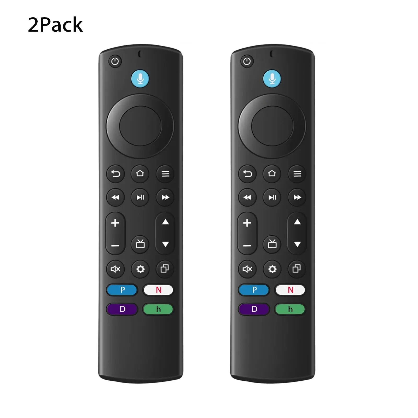 Replacement Voice Remote For Insignia, Toshiba, AMZ 2&4-Series, Omni, Pioneer, TCL, Hisense Smart TVs, For Streaming  Devices Magic Remotes