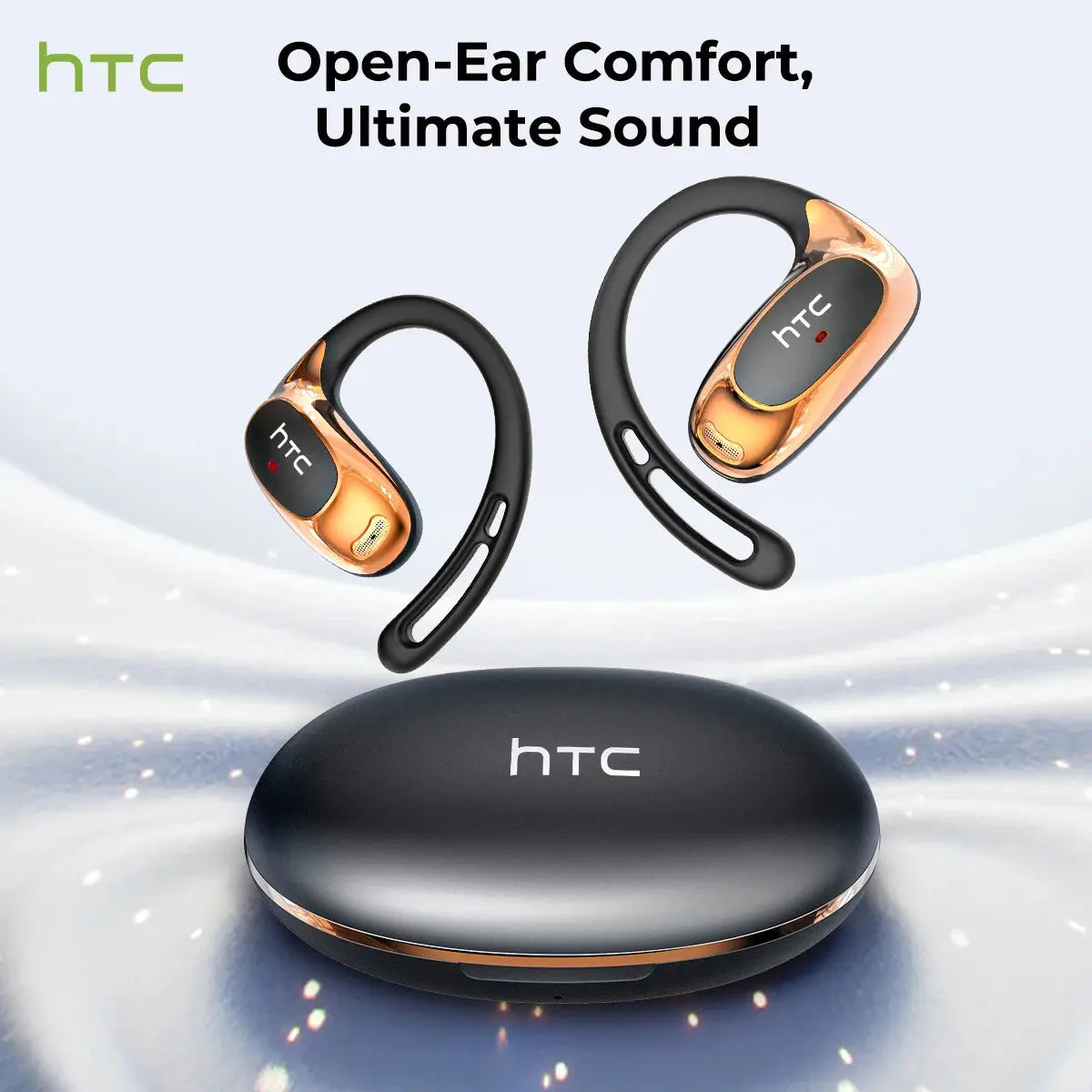 Bluetooth Auricles HTC NE35 2026 AI Real-Time Language Translator Earbuds 134 Languages BT6.0 IPX5 90H Battery Wireless Headset Magic Remotes