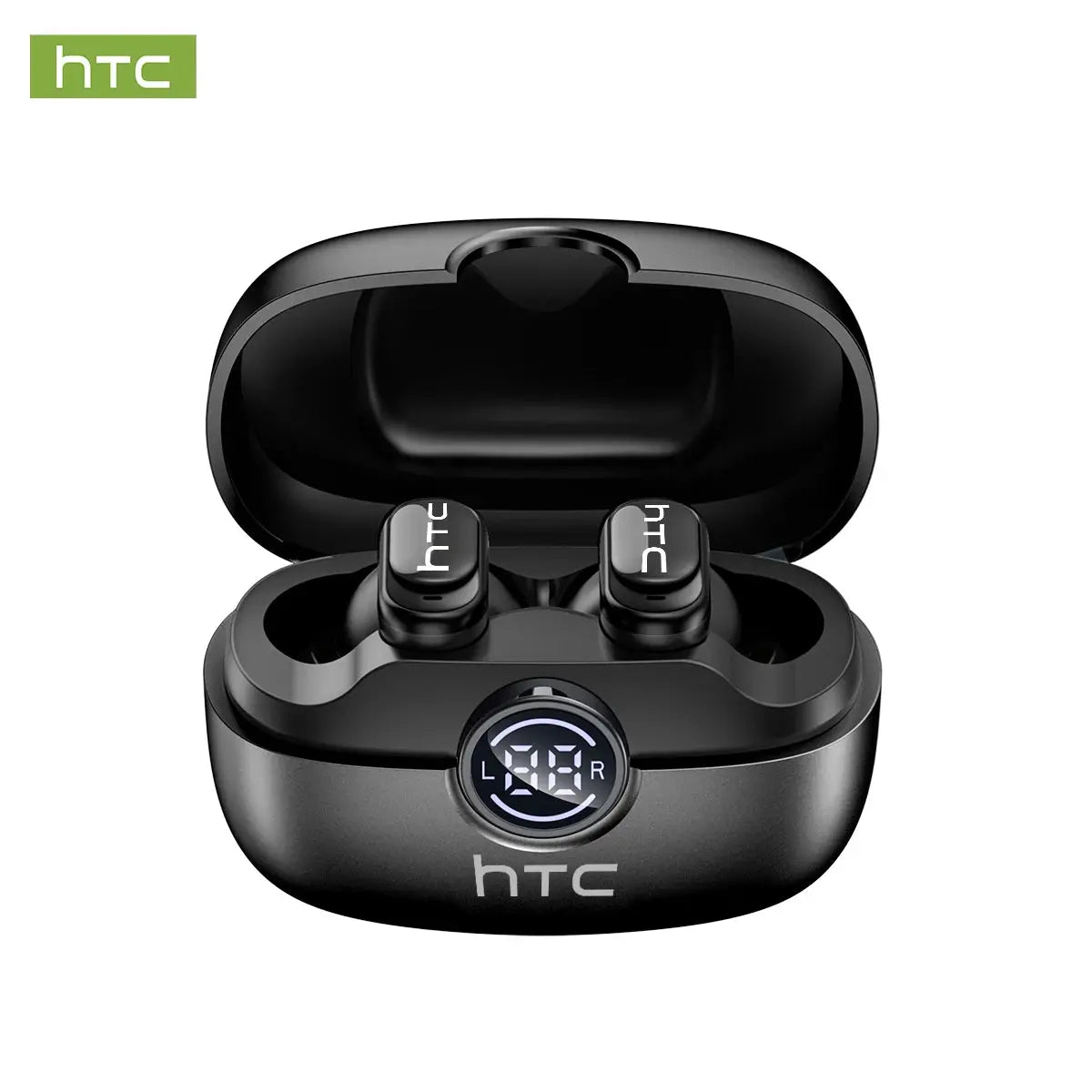 HTC NE79 TWS Bluetooth 6.0 Earphones AI Translator In-Ear HiFi Sound Headset for Sports Headset with Clear Call Mic Magic Remotes