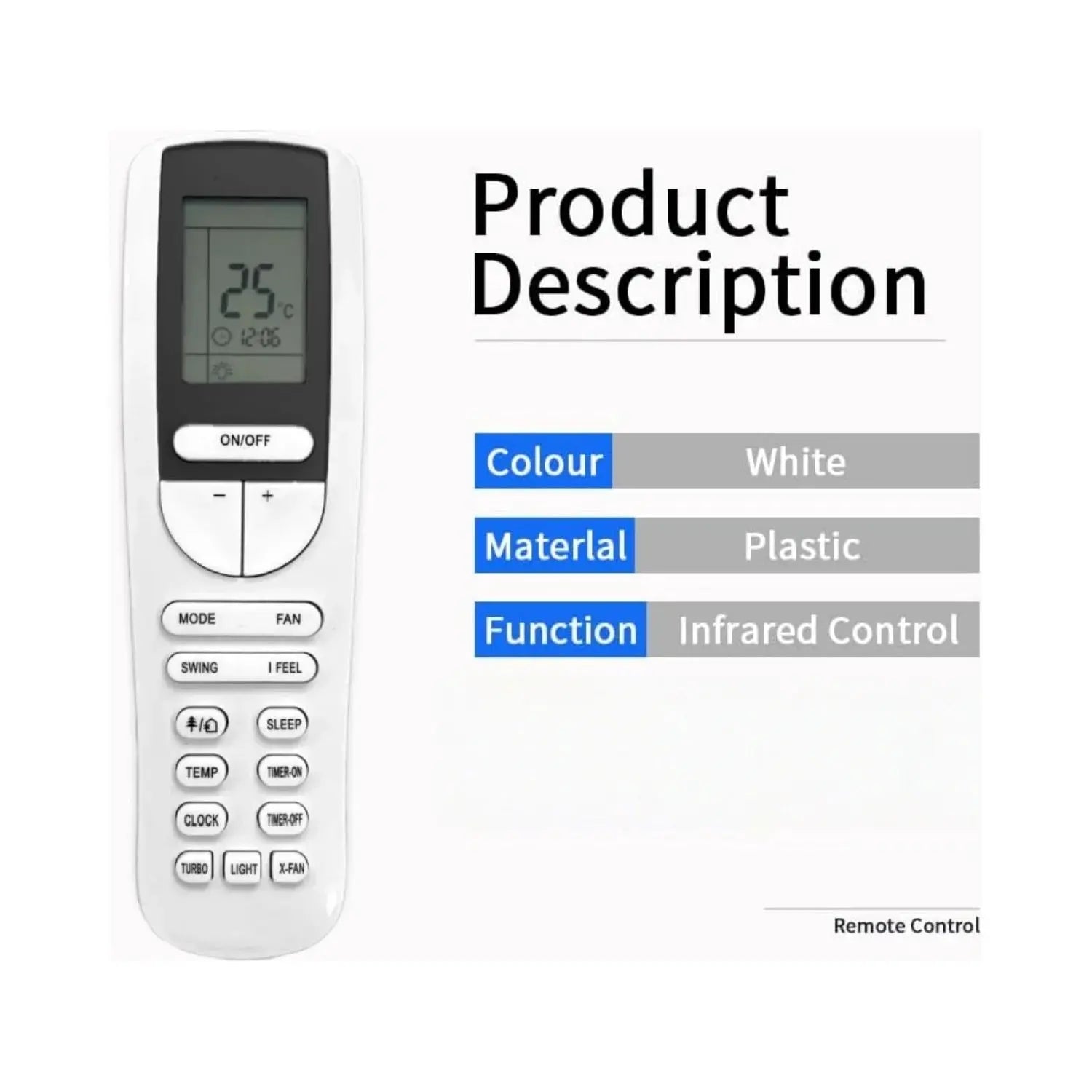 YAA1FB Remote control l Replace For GREE Air Conditioner YAA1-FB Magic Remotes