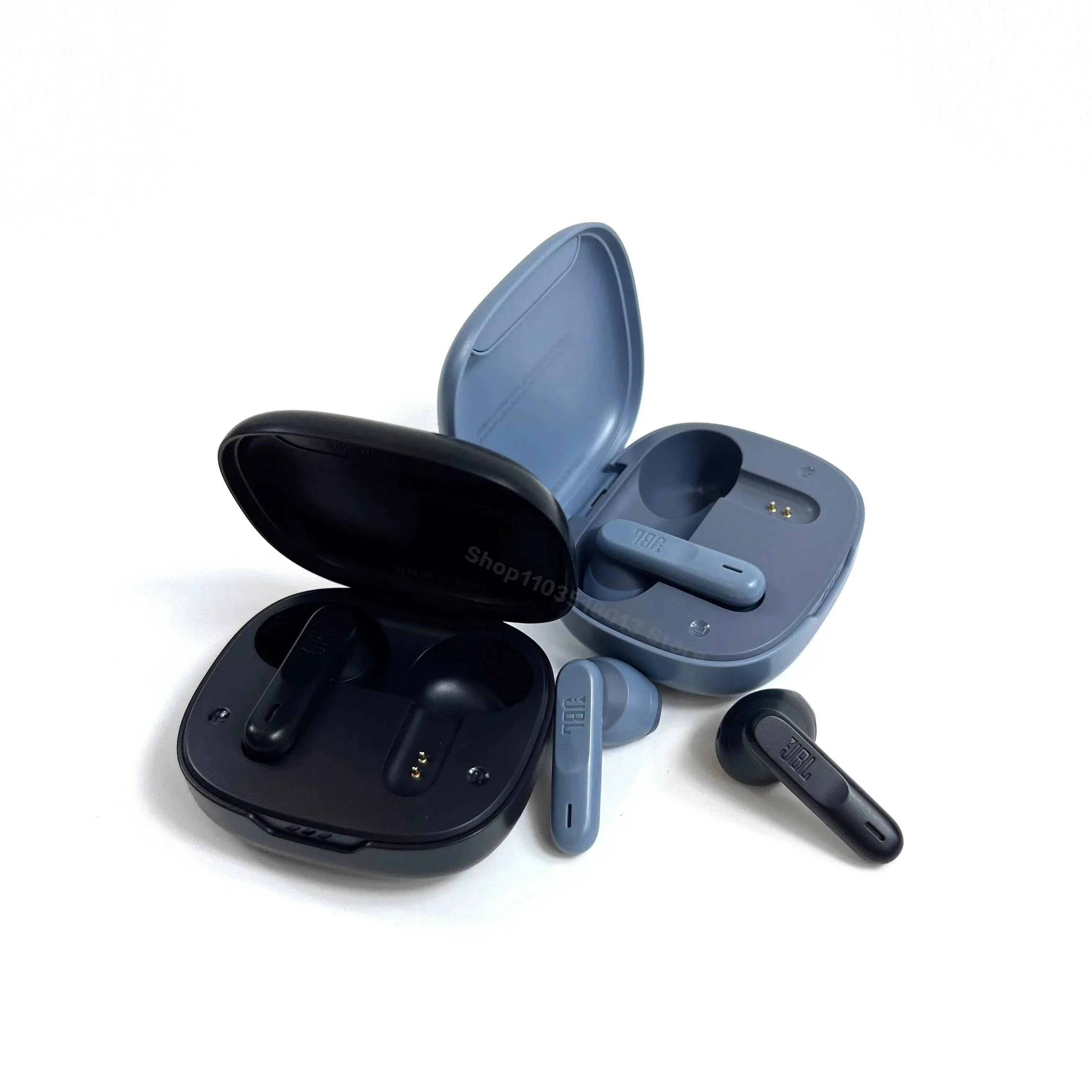 Original JBL Wave 300 TWS True Wireless Earbuds Bluetooth Earphones W300 Bass Sound Sports Earbud with Mic with Free cover Magic Remotes