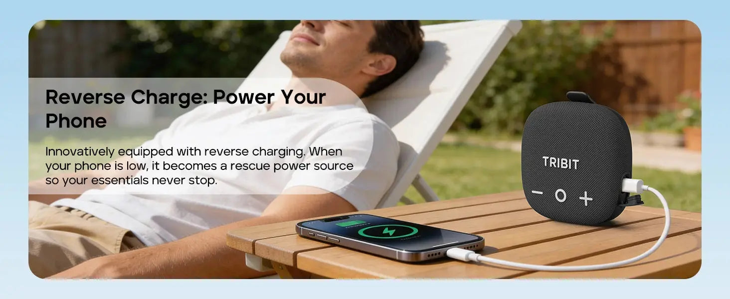 TRIBIT StormBox Micro 3 Portable Bluetooth Speaker,13W Bike Speaker with IP68 Waterproof,24H Playtime For Outdoor Camping,Hiking Magic Remotes