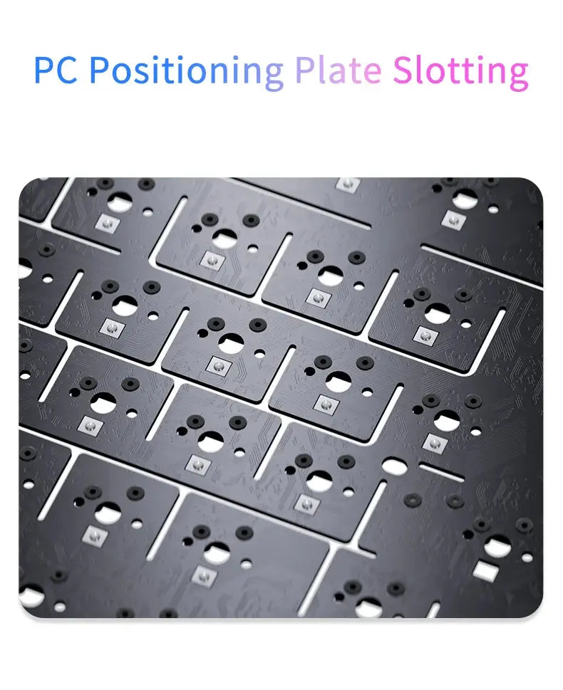 Ajazz AK820/AK820Pro Gaming Mechanical Keyboard Bluetooth 5.1/Wireless/C-Wired Customized Keyboard with Knob Hot Swapping Gasket - Magic Remotes
