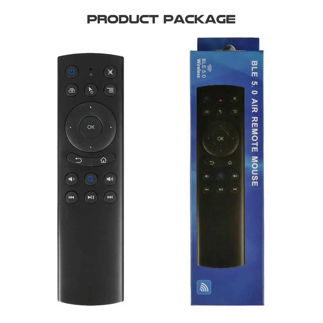 Backlit Voice Remote Control G20S 2.4G Bluetooth Wireless Air Mouse Microphone Gyroscope IR Learning for Android Tv Box PC Magic Remotes
