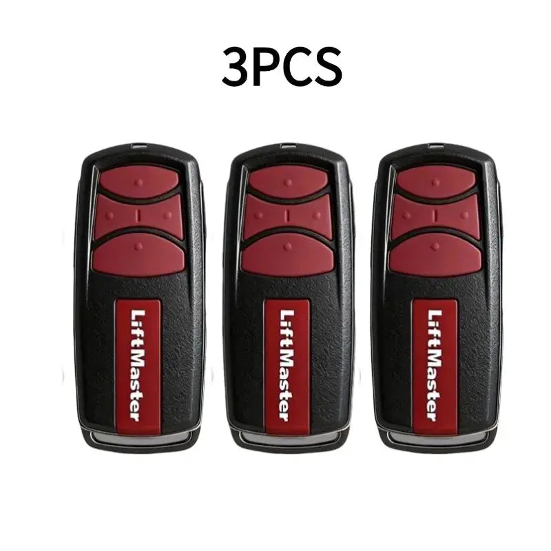 Compatible with LiftMaster 3-Button 433MHz Keychain Transmitter Garage Door Remote Control Universal Security+ 2.0 Opener Remote Magic Remotes
