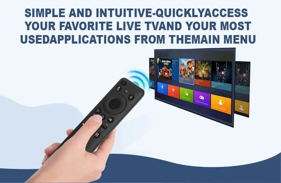 Samsung TV Remote Replacement BN59-01432A – Solar Smart Voice Remote, Bluetooth & IR - Magic Remotes