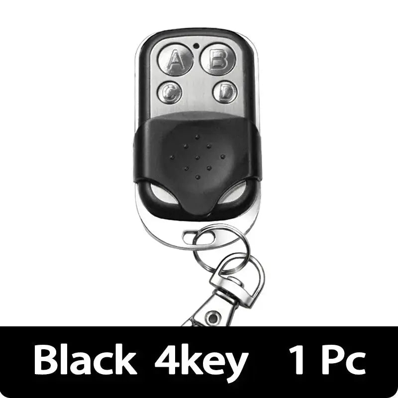 433MHz 4Button ABCD/Lock Unlock Remote Control Metal Push Button Transmitter Universal 4 Buttons Garage Door Opener Remote Magic Remotes