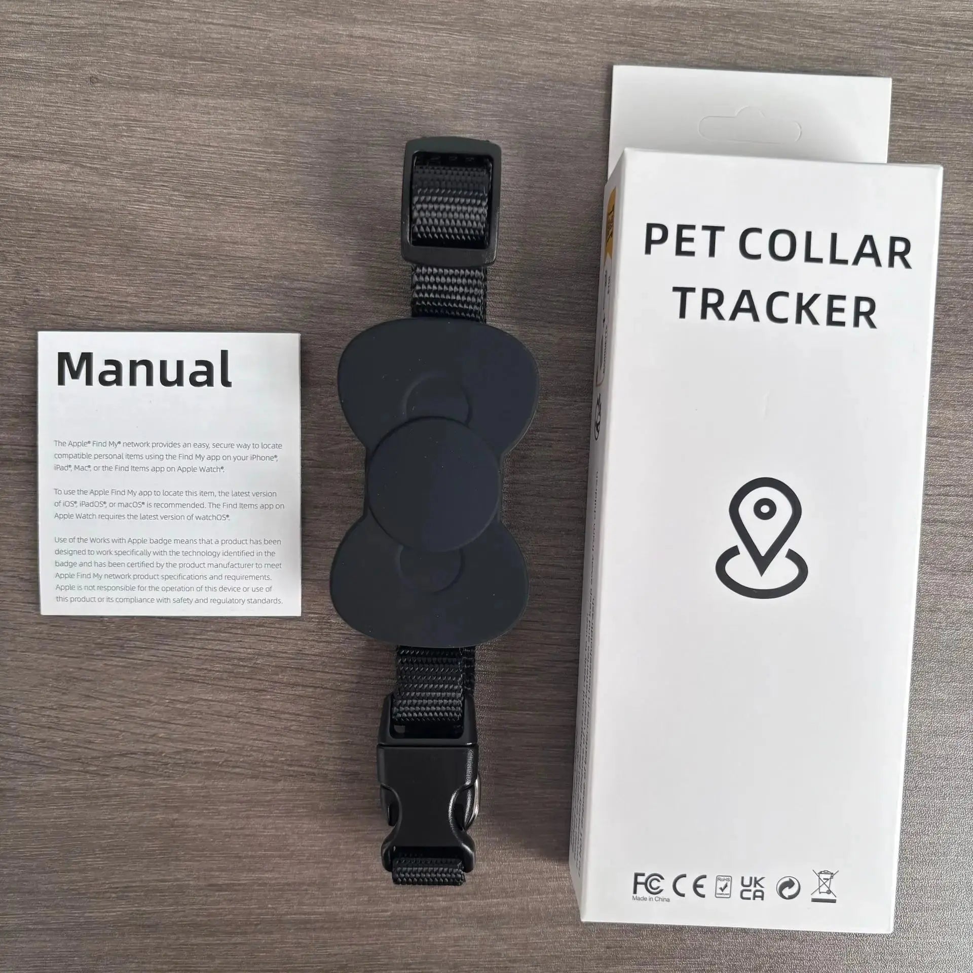 New GPS mini tracking collar, adjustable with waterproof tracker, suitable for cats and dogs anti-lost tracker, no monthly fee, - Magic Remotes
