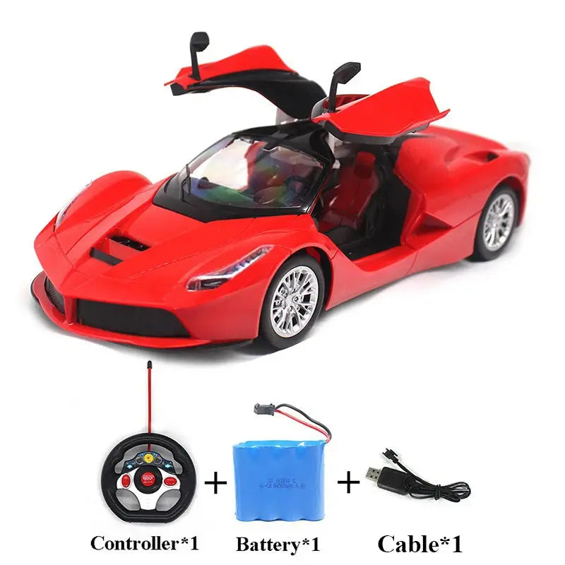 Paisible 1:14 Electric RC Car Classical Remote Control Cars Door Can Open Vehicle Toys For Boys Girls Kids Gift 6066 Magic Remotes
