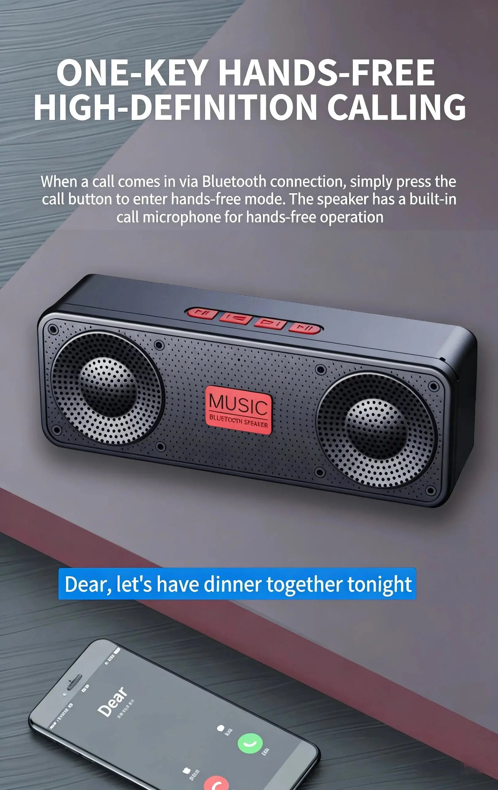 S18 Wireless Bluetooth Speaker Portable Subwoofer Stereo Sound FM Radio Outdoor Loudspeaker for Phone PC Magic Remotes