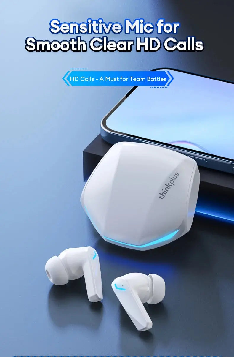 Choice Lenovo GM2 Pro Bluetooth 5.4 Earphones Sports Headset Wireless In-Ear Gaming Low Latency Dual Mode Music Headphones New Magic Remotes