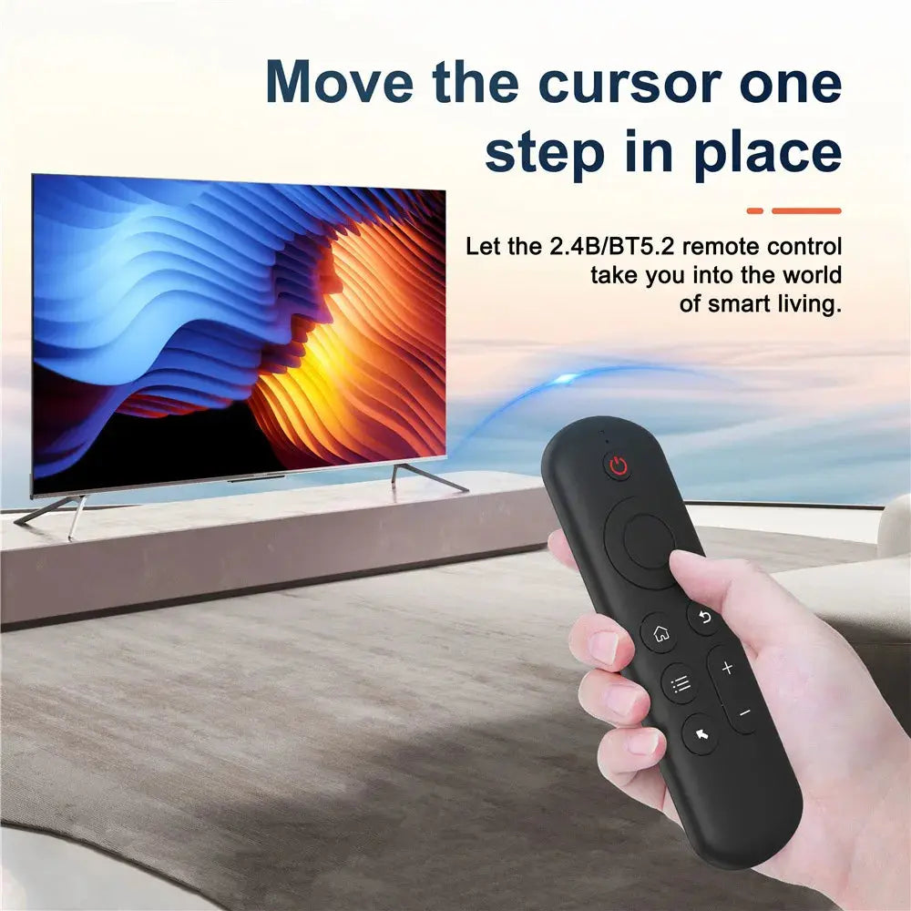 Dual Mode BT5.2 2.4G Air Mouse Remote Control Wireless Gyroscope Mini Keyboard  7 Color Backlit For Android Smart TV Box PC Magic Remotes