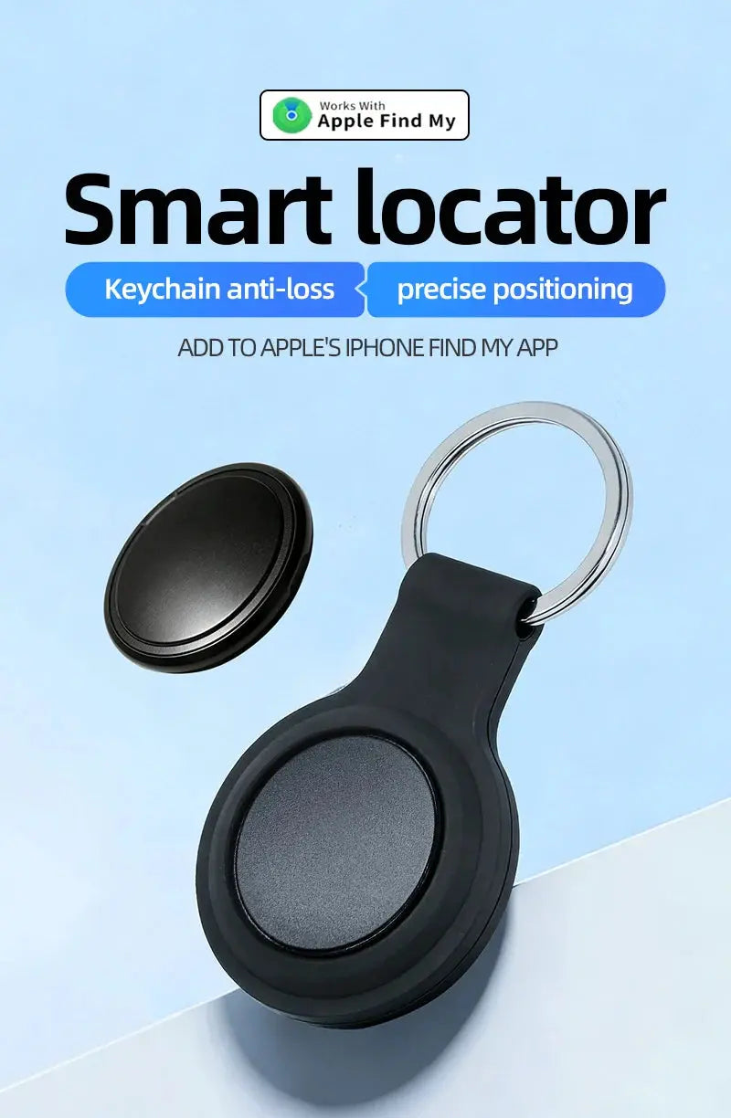 Smart iOS GPS Tracker Tag Suitable For Apple iOS Airtag Anti Loss Locator Car Key Bicycles Elderly People Pets Anti Loss Tracker - Magic Remotes