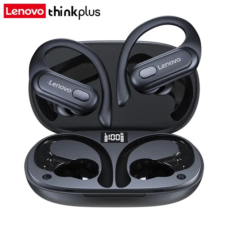 ERAZER XT60pro Sports Wireless Headphones Bluetooth Earphones HiFi Earbuds Noise Reduction Headset with Mic Earhook Magic Remotes