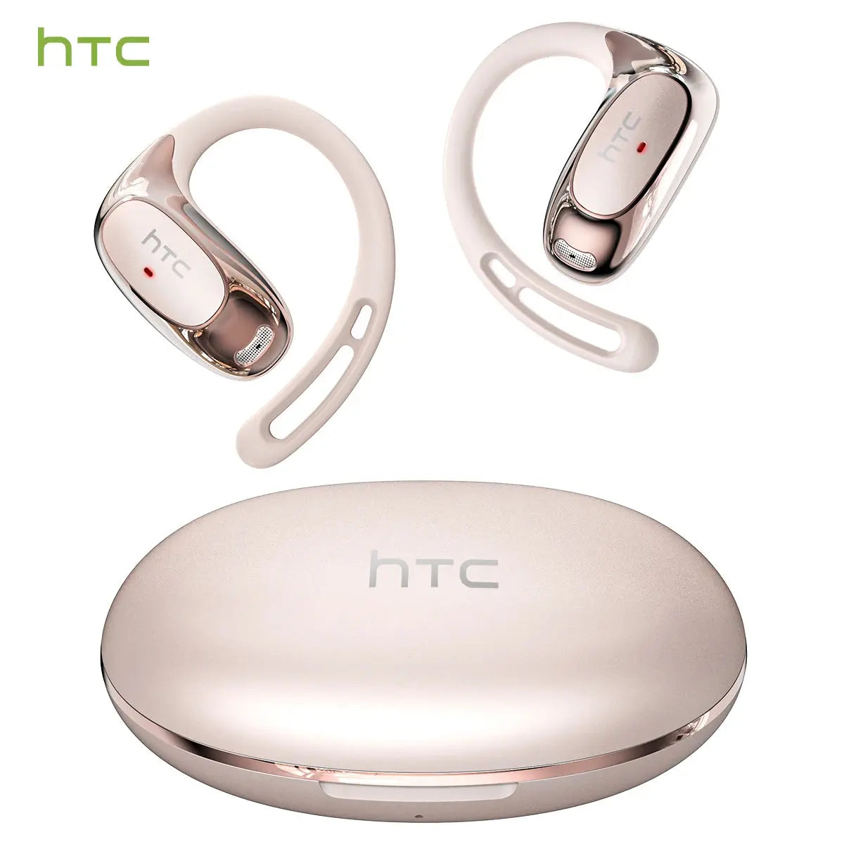 Bluetooth Auricles HTC NE35 2026 AI Real-Time Language Translator Earbuds 134 Languages BT6.0 IPX5 90H Battery Wireless Headset Magic Remotes