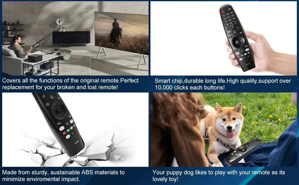 NEW AN-MR20GA AKB75855501 with Voice and Pointer Function remote control for LG Smart TV  for Many LG Models Magic Remotes