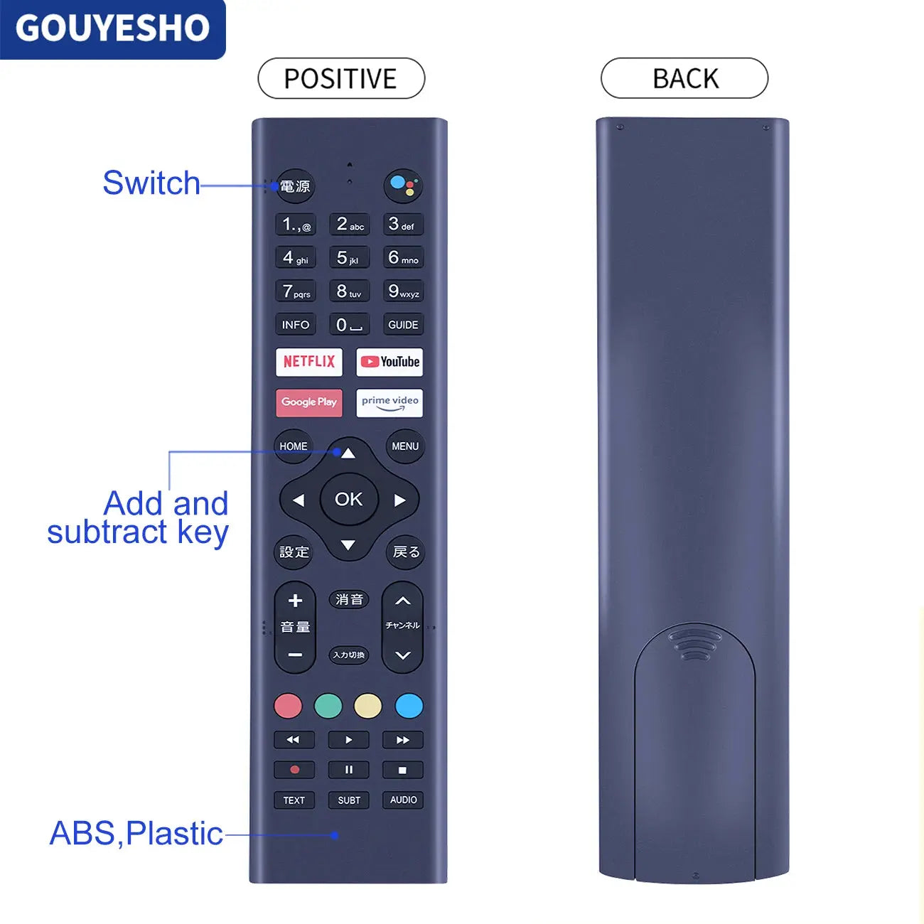 New Voice REMOTE FOR Soniq ENGAL ENGEL KONIC G42FW60A G43FW60A QT7A SMART TV Sunny SN43LEDH6886 4K - Magic Remotes