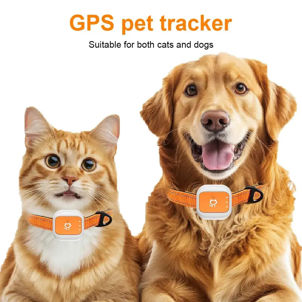 2026 New Style Pet GPS Tracker Dog Mini Tracking Movement Alert Collar Anti-Lost Tracker for Cats and Puppies Remote Locator - Magic Remotes