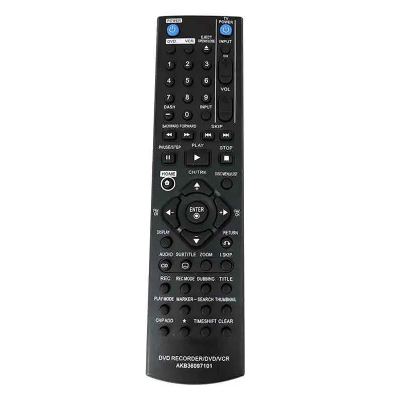 NEW Remote Control for LG DVD AKB36097101 Durable Replacement Remote Recorder DVD VCR Suitable for RC897T RC397HM - Magic Remotes