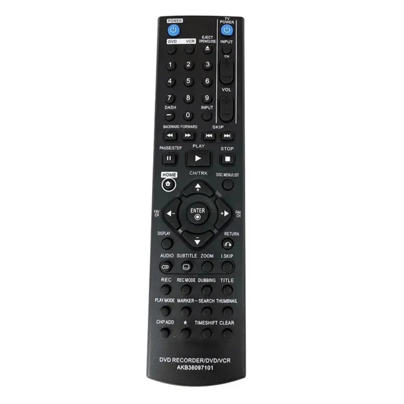 NEW Remote Control for LG DVD AKB36097101 Durable Replacement Remote Recorder DVD VCR Suitable for RC897T RC397HM - Magic Remotes