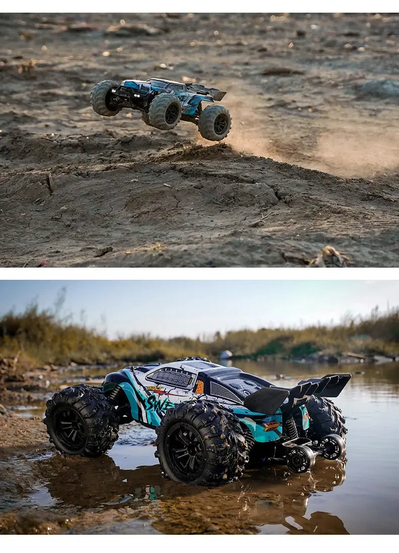 1:16 RC High Speed Car Off-Road 4WD Monster Truck Climbing Vehicle Boys Toy Remote Control Car Magic Remotes