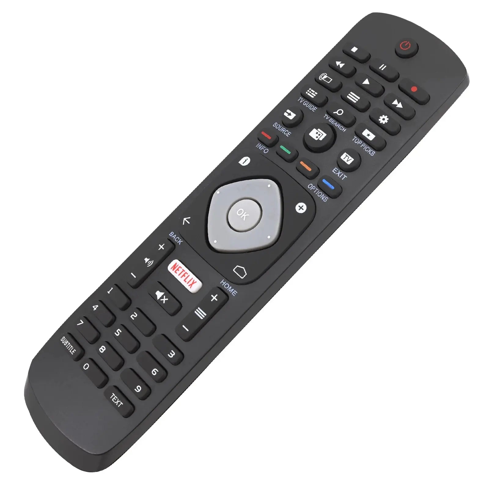 New Replacement Universal Remote Control with Netflix Buttons Controller Replacement for Philips Smart TV, TV LCD LED TVs Magic Remotes