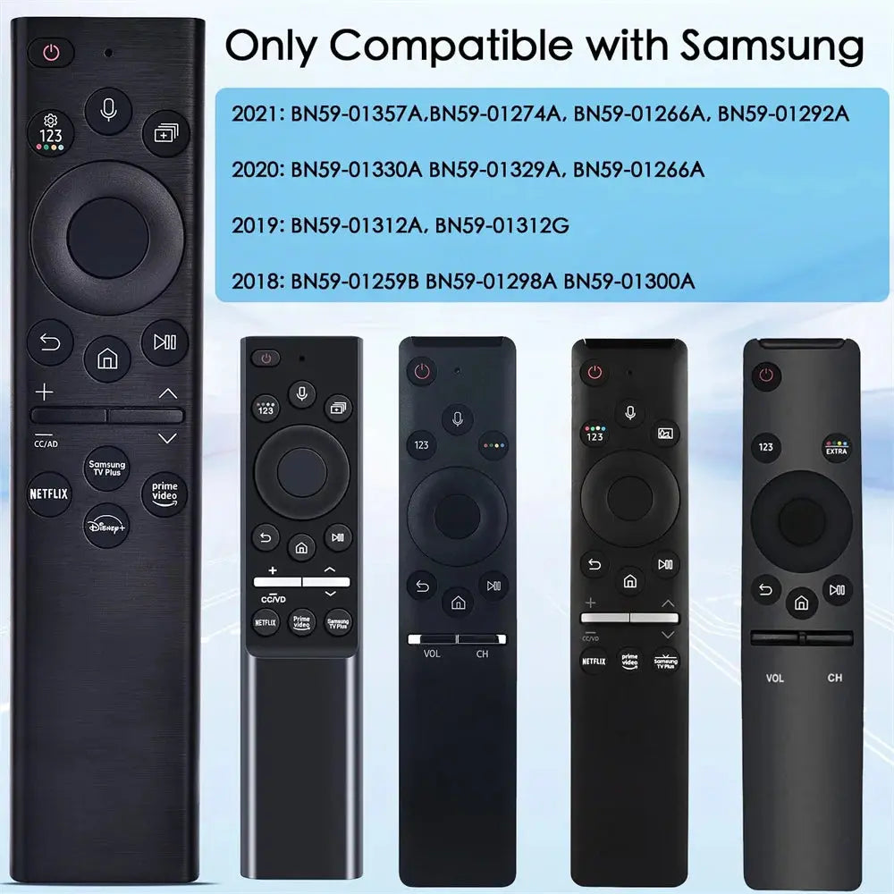 Voice Remote Control BN59-01385A for Samsung Smart TV 2019-2023 Crystal UHD Neo QLED OLED 4K 8K Series TVs(No Solar Function) Magic Remotes