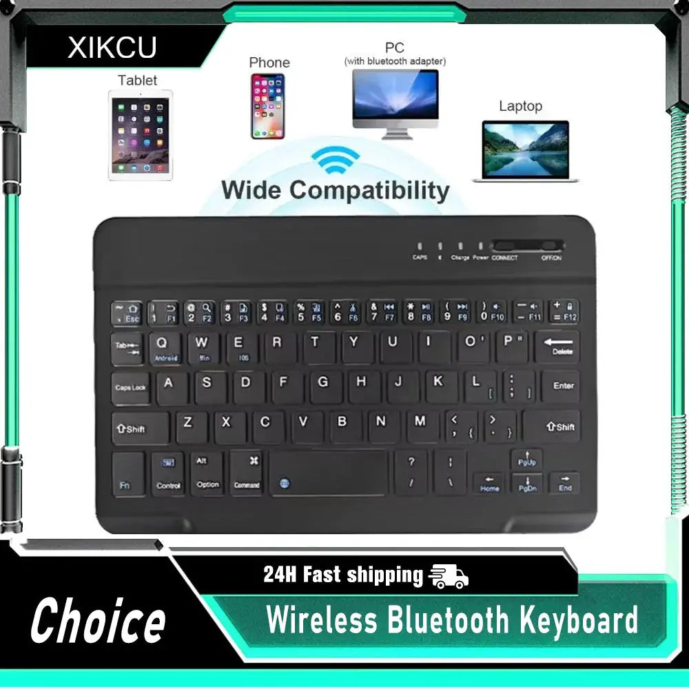 Bluetooth Keyboard for iPad 10th Generation iPad Pro 13 12 11 10 9 8 7 Inch iPad Air 13 11th iPad Mini Samsung Xiaomi Tablets - Magic Remotes
