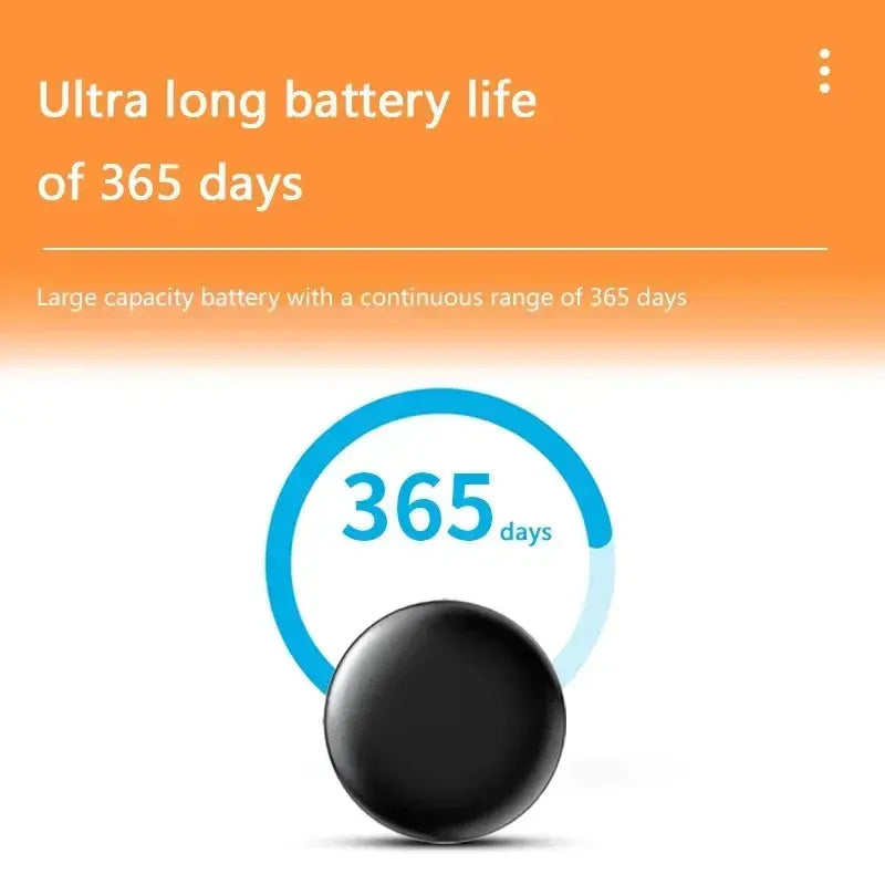 Mini GPS Tracker Bluetooth5.0 Anti-Lost Smart Device Pets Elderly Kid Car Suitcase Wallet Tracking Car Locator For IOS Android - Magic Remotes