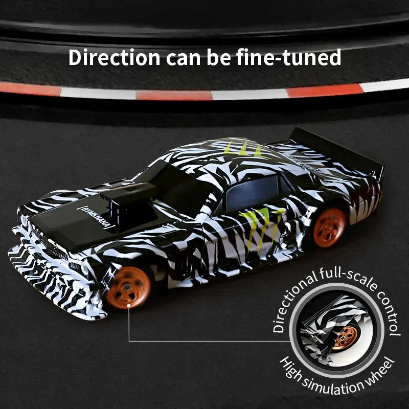 2.4G RC Drift Car 1/43 4WD Remote Control Car High Speed Four Wheel Drive Radio Controlled Mini Racing Car Model Boys Toys Gifts - Magic Remotes