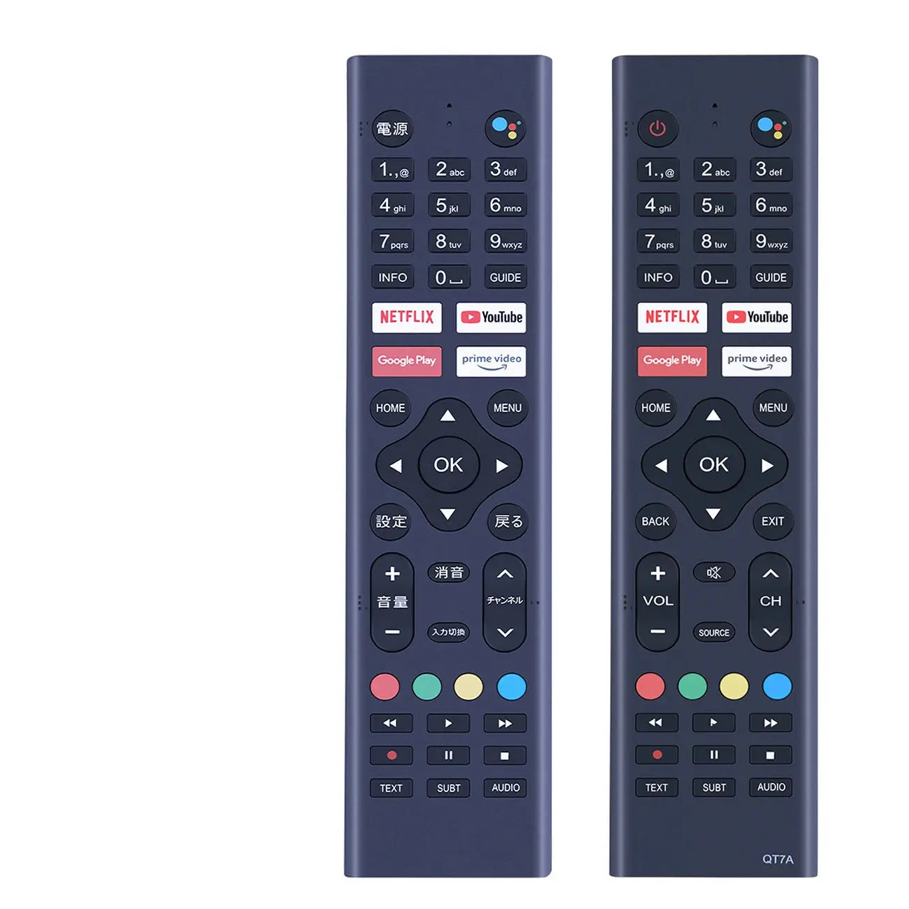 New Voice REMOTE FOR Soniq ENGAL ENGEL KONIC G42FW60A G43FW60A QT7A SMART TV Sunny SN43LEDH6886 4K - Magic Remotes