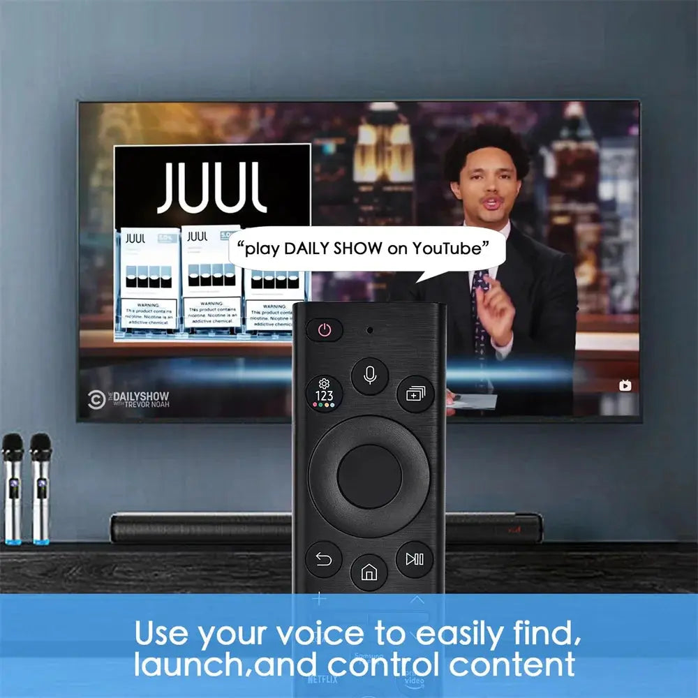 Voice Remote Control BN59-01385A for Samsung Smart TV 2019-2023 Crystal UHD Neo QLED OLED 4K 8K Series TVs(No Solar Function) Magic Remotes