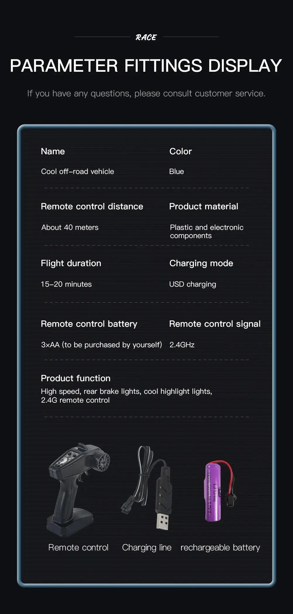 ZWN 1:16/1:20 2.4G Model RC Car With LED Light 2WD Off-road Remote Control Climbing Vehicle Outdoor Cars Toy Gifts for Kids Magic Remotes