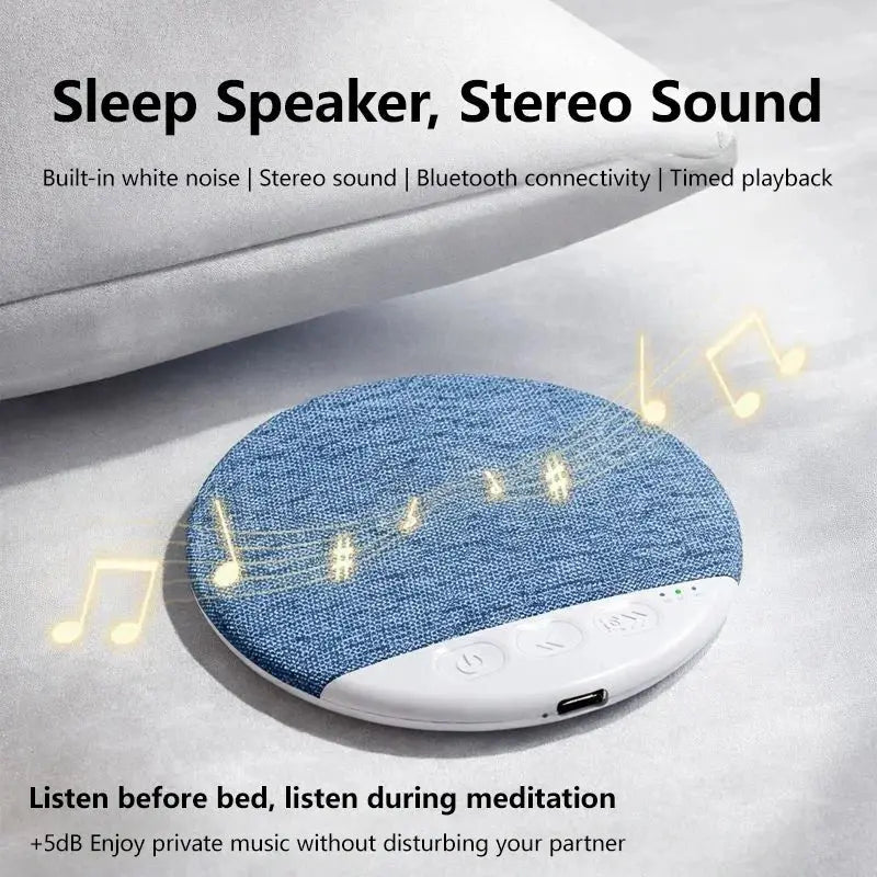 Lenovo New Sleeping Bluetooth Speaker Mini Nature Sound White Noise Soundbar Wireless MP3 Music Player Ultra Thin Timed SpeakerS Magic Remotes