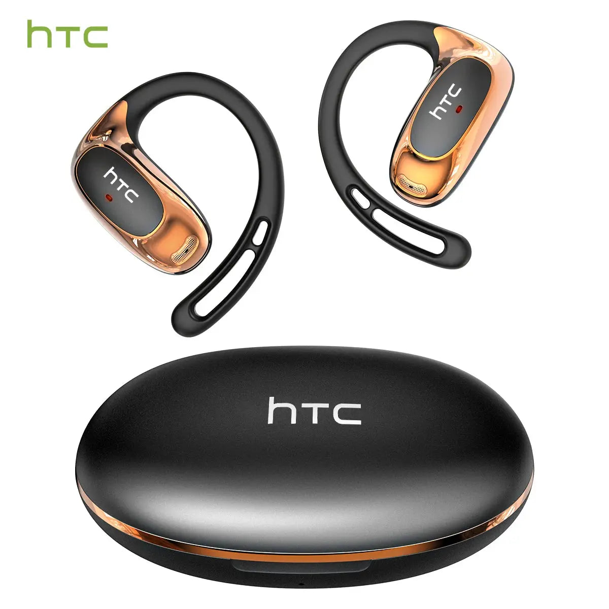 Bluetooth Auricles HTC NE35 2026 AI Real-Time Language Translator Earbuds 134 Languages BT6.0 IPX5 90H Battery Wireless Headset Magic Remotes