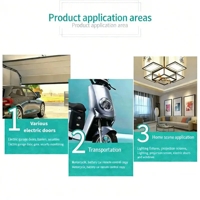 Multi-frequency 250-915 MHz clone copy replication remote control 868 MHz brand garage door remote control 433MHz remote control Magic Remotes