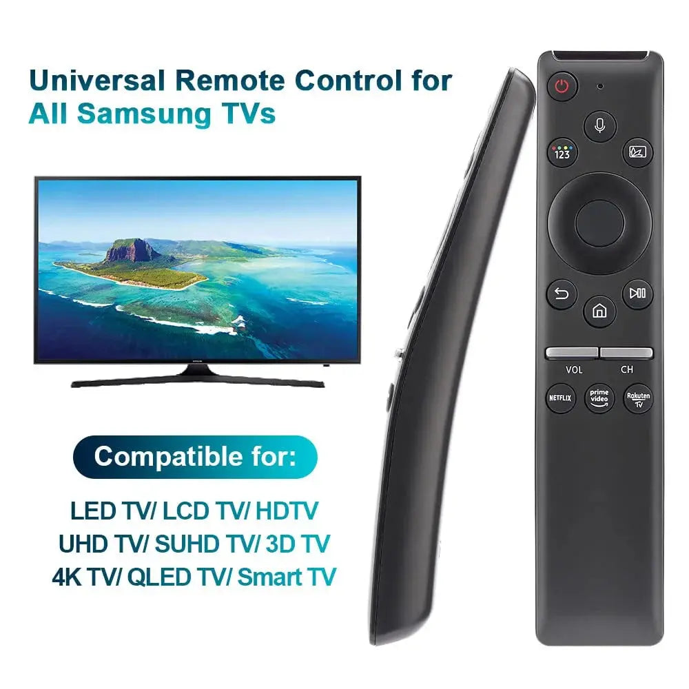 BN59-01330B 01312B Voice Remote Control for Samsung Smart TV LED QLED 4K 8K UHD HDR with Netflix, Prime Video,Rakuten TV Button Magic Remotes