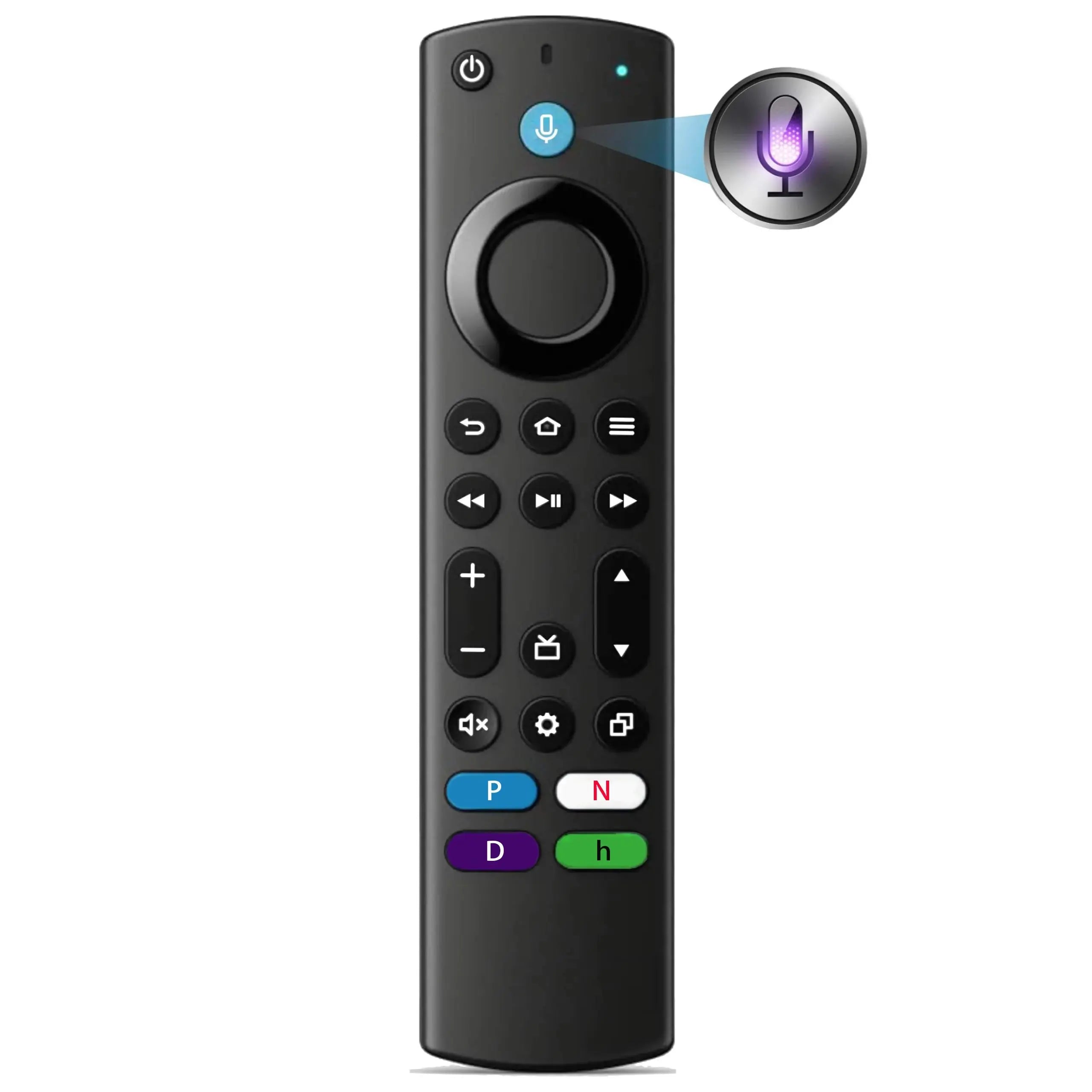 Replacement Voice Remote For Insignia, Toshiba, AMZ 2&4-Series, Omni, Pioneer, TCL, Hisense Smart TVs, For Streaming  Devices Magic Remotes
