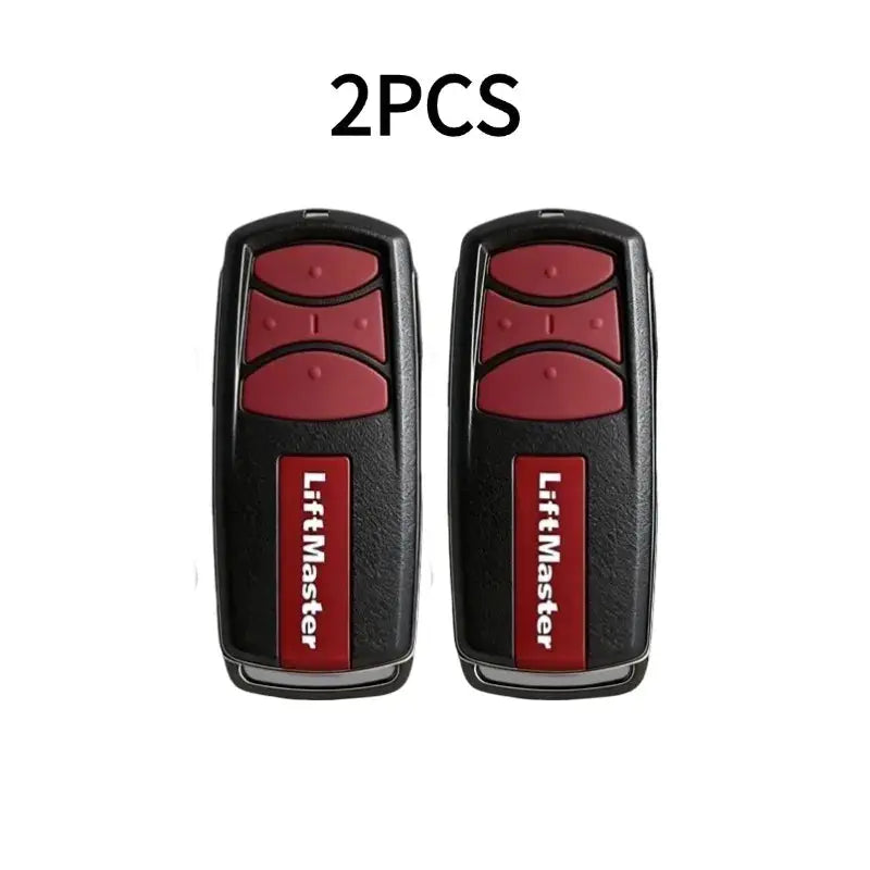 Compatible with LiftMaster 3-Button 433MHz Keychain Transmitter Garage Door Remote Control Universal Security+ 2.0 Opener Remote Magic Remotes