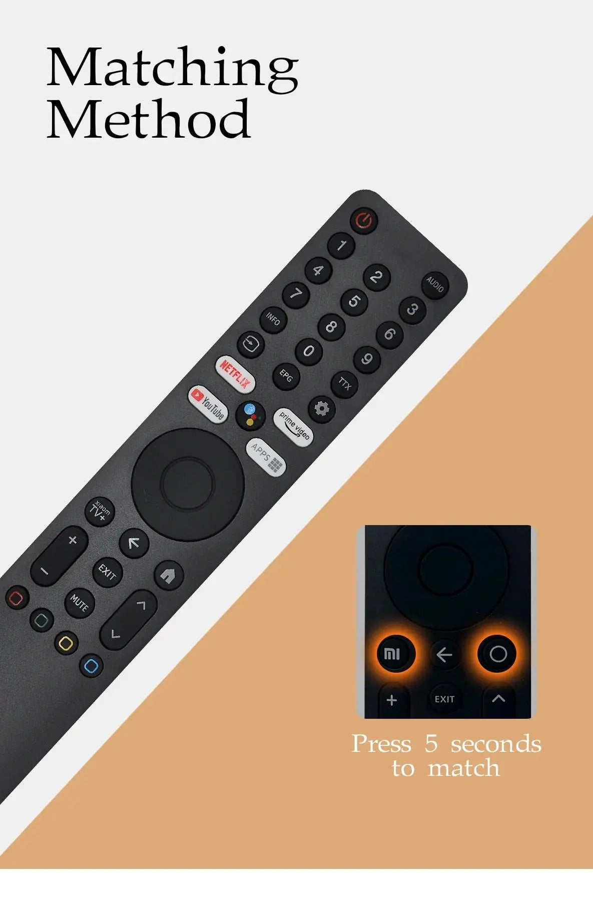 XMRM-ML Remote Control For Xiaomi Ultra 4k Qled Voice Android Tv Remote L55m7-q2me Q2 Magic Remotes