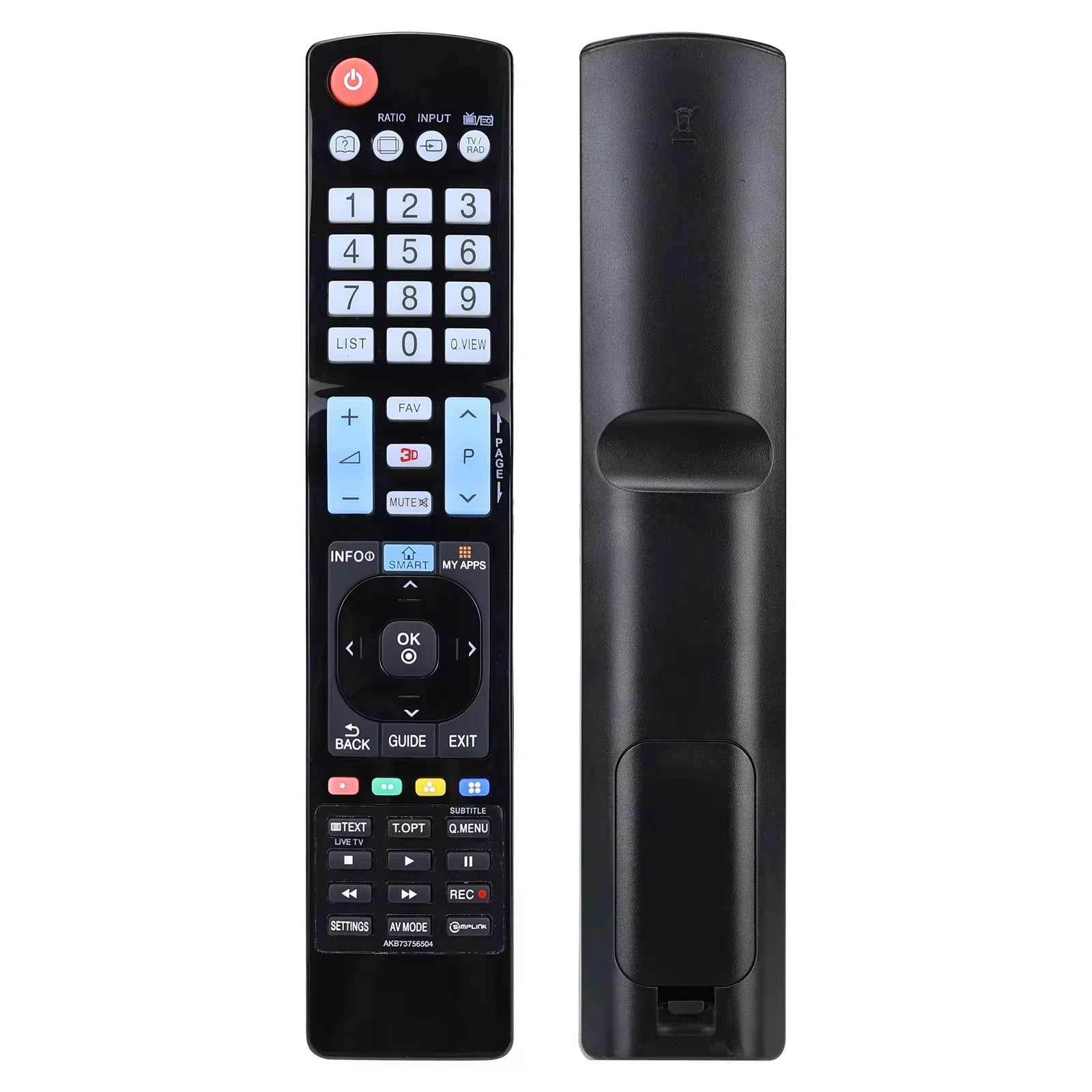 Universal Remote Control LCD TV Remote Control AKB73756565 IR Remote for TV Projector HiFi Remote Control 19LV2500, 22LK330
