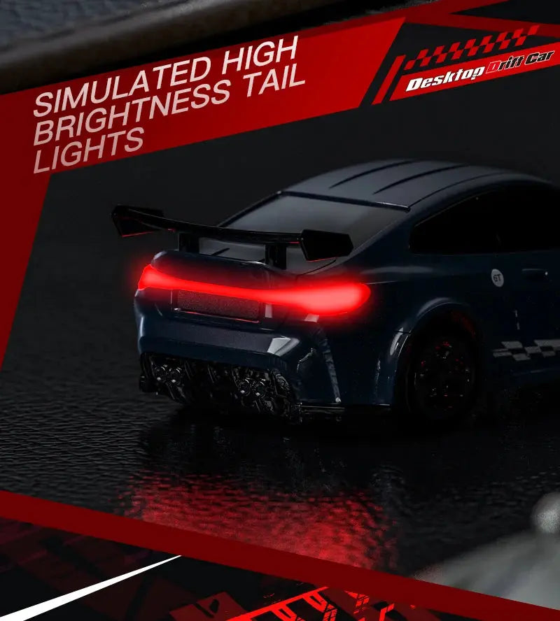 2025 New Kf20 1:64 Drift Rc Car Four-wheel remote-controlled racing car Full proportions Desk Competition Toy Boys Ideal gifts. Magic Remotes