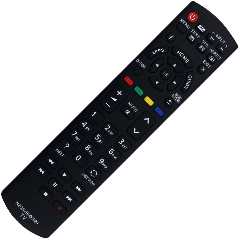 N2QAYB000829 Universal Remote for Panasonic TV | Compatible with ST60, ET60, AS/ASX/AX Series