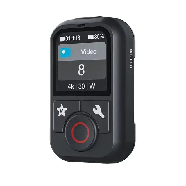 TELESIN Waterproof Bluetooth Remote Control for GoPro Hero13 12 11 10 9 8 Max With Wrist Strap for Action Camera Accessories - Magic Remotes