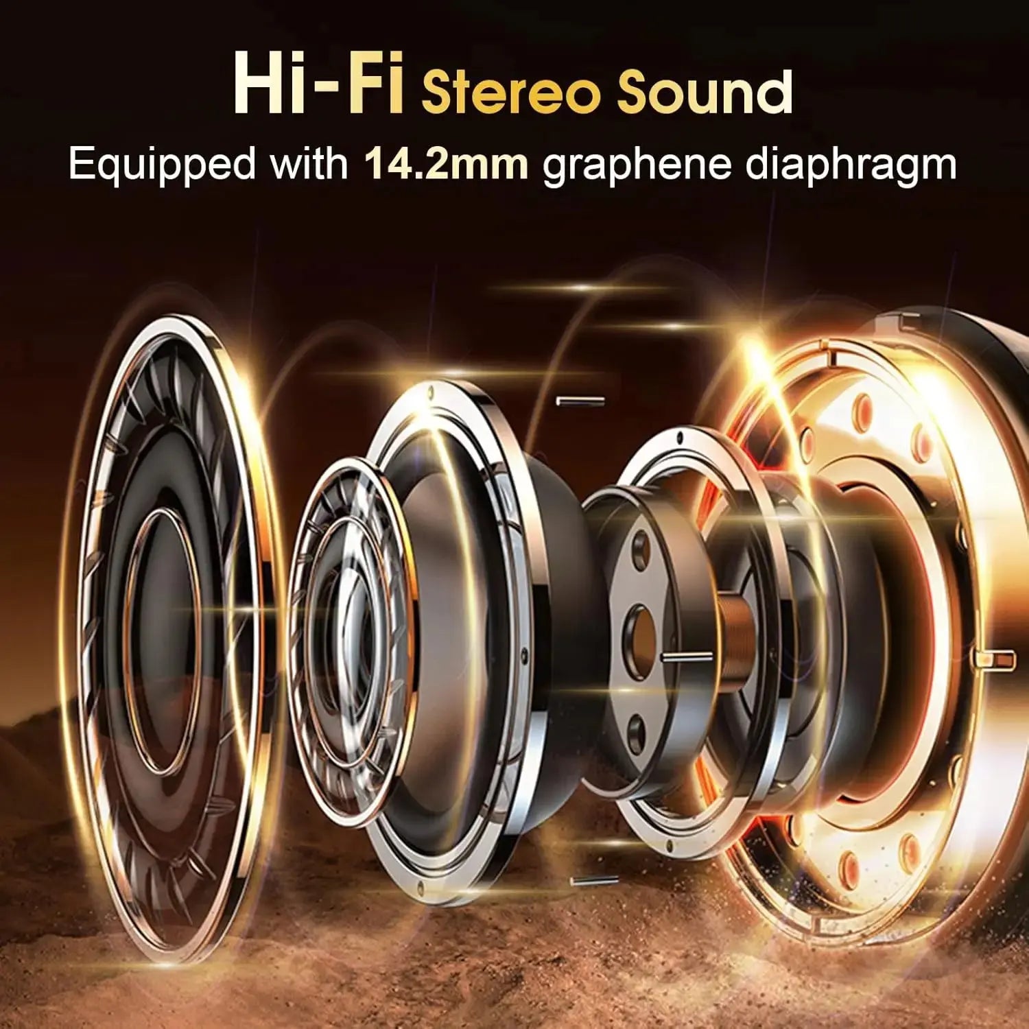 TWS Sports Earbuds Bluetooth 5.4 HIFI Bass Wireless Headphones LED Touch Hands-free Earphone Noise Cancelling Waterproof Headset Magic Remotes