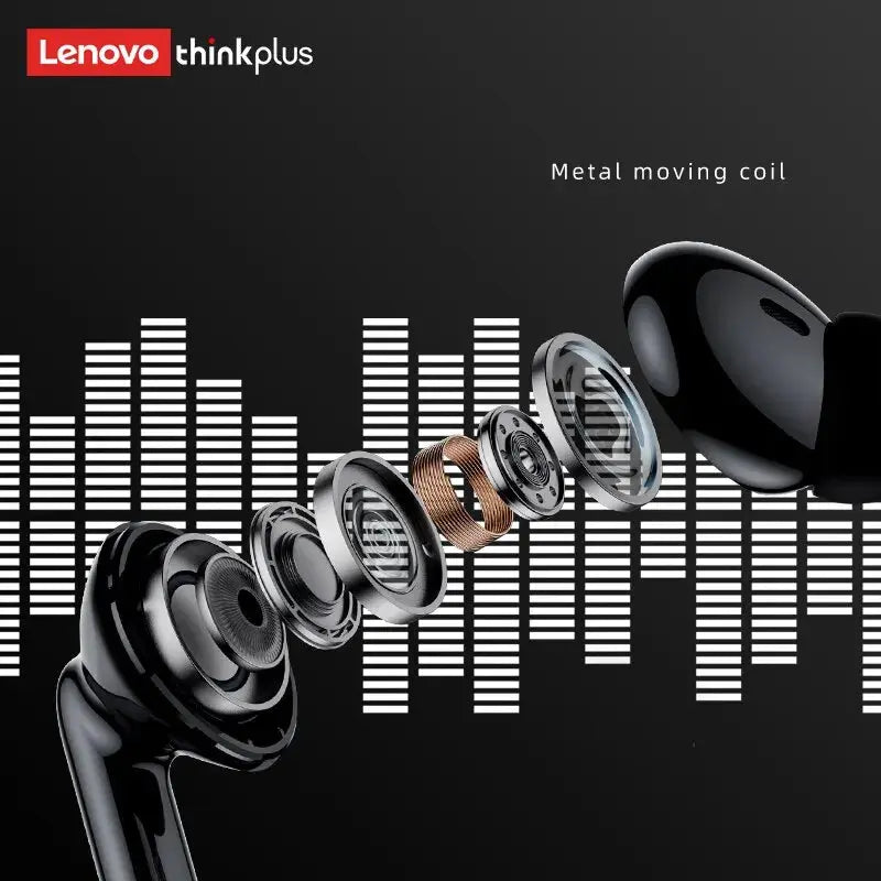 Original Lenovo XT88 TWS Wireless Earphones Bluetooth 5.3 Dual MIC Stereo Noise Reduction Bass HIFI Touch Control Earbuds Magic Remotes
