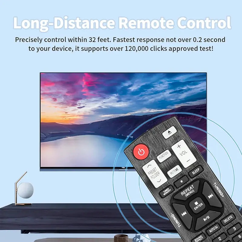AKB73655739 Remote Control For CD Home Audio System CM4341 CM4441 CM4541 CM4550 CM8430 CM8440 CM9550 CM9730 CM9740 CM9940 - Magic Remotes